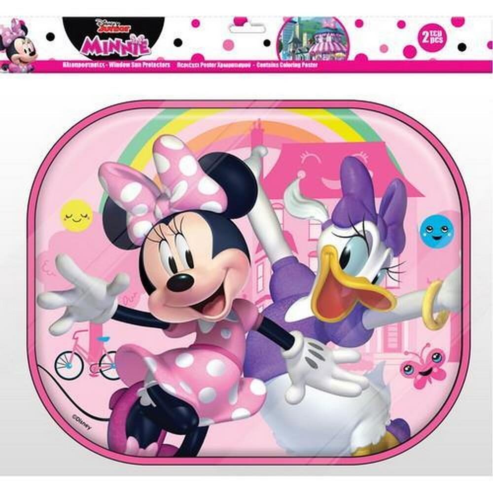 Ηλιοπροστασία Αυτοκινήτου Minnie 44x36cm 2Τεμ