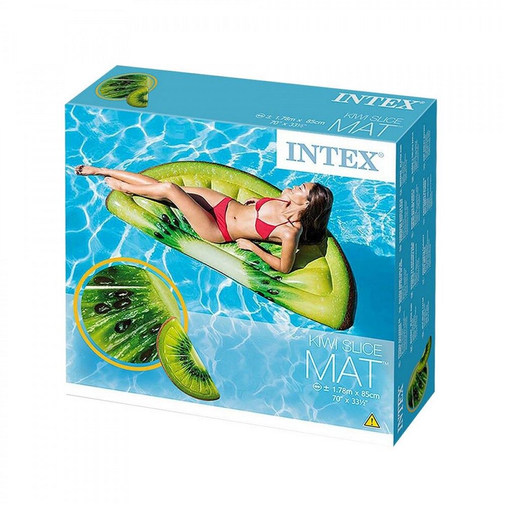 Intex Φουσκωτό Στρώμα Φέτα Ακτινίδιο 1.78m X 85cm