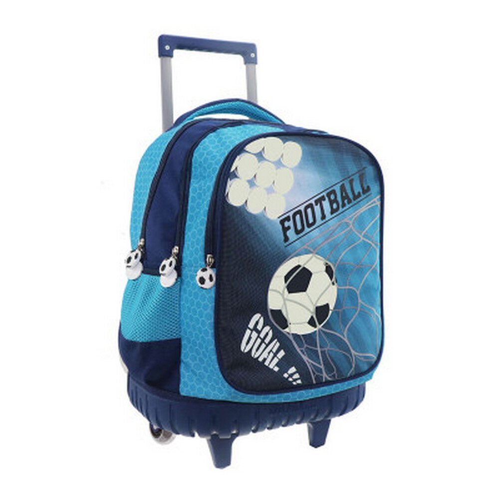 Must Σχολική Τσάντα Trolley Δημοτικού Glow In The Dark Football 34x20x45cm