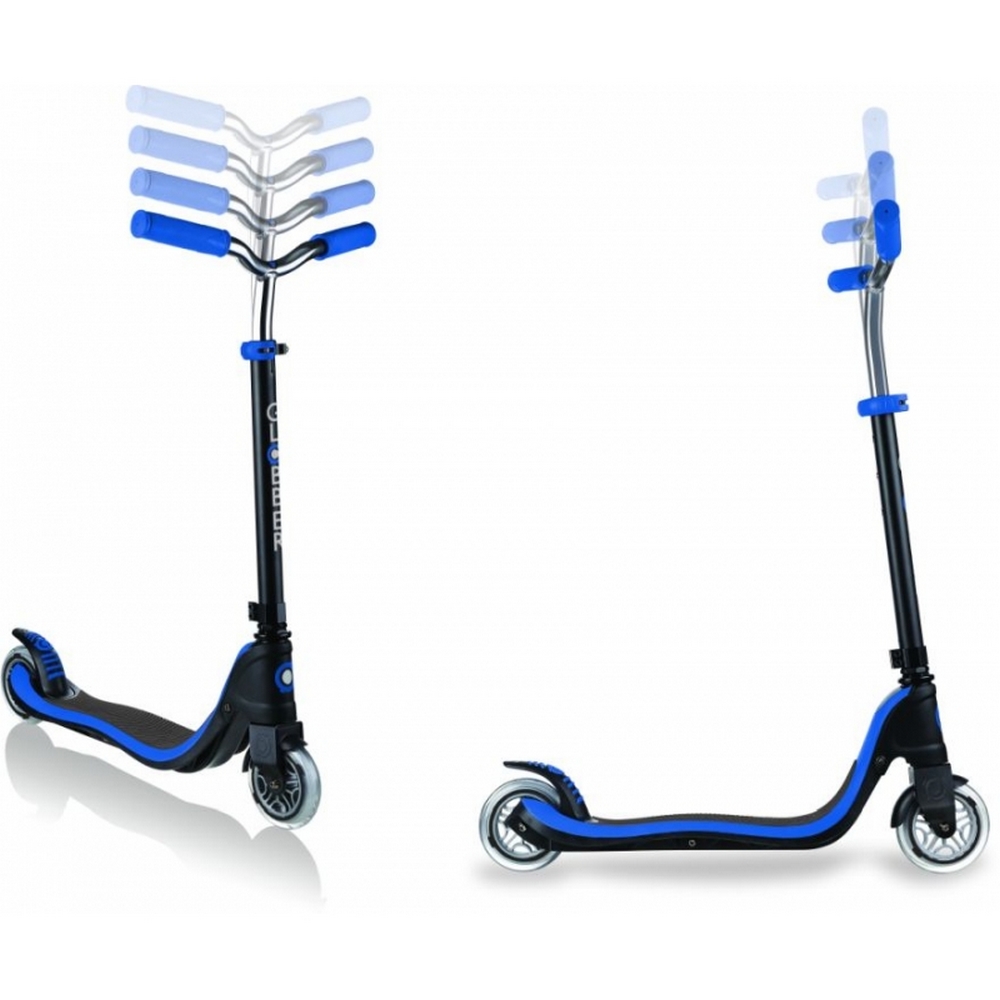 GLOBBER ΠΑΤΙΝΙ ΔΙΚΥΚΛΟ FOLDABLE FLOW 125 BLACK NAVY BLUE 473 100 1