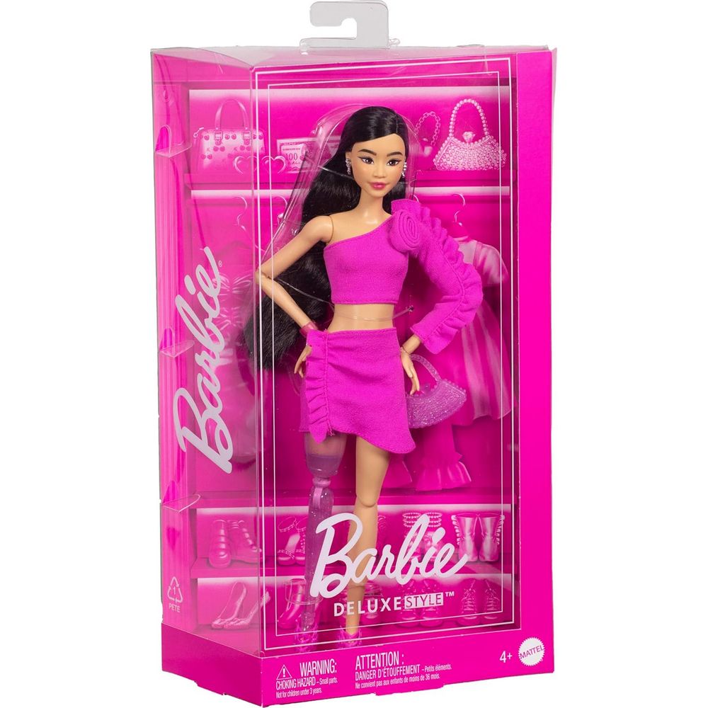 BARBIE DELUXE FASHIONISTAS ΜΕΛΑΧΡΙΝΗ HYV26