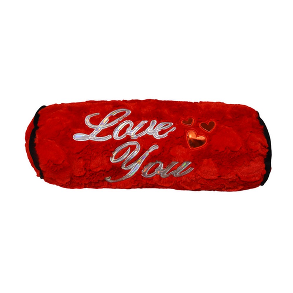 ΛΟΥΤΡΙΝΟ ΜΑΞΙΛΑΡΙ LOVE YOU ΚΟΚΚΙΝΟ 45x17x17cm